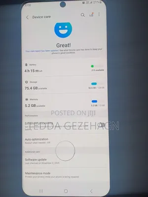 Samsung Galaxy S20 128 GB Black