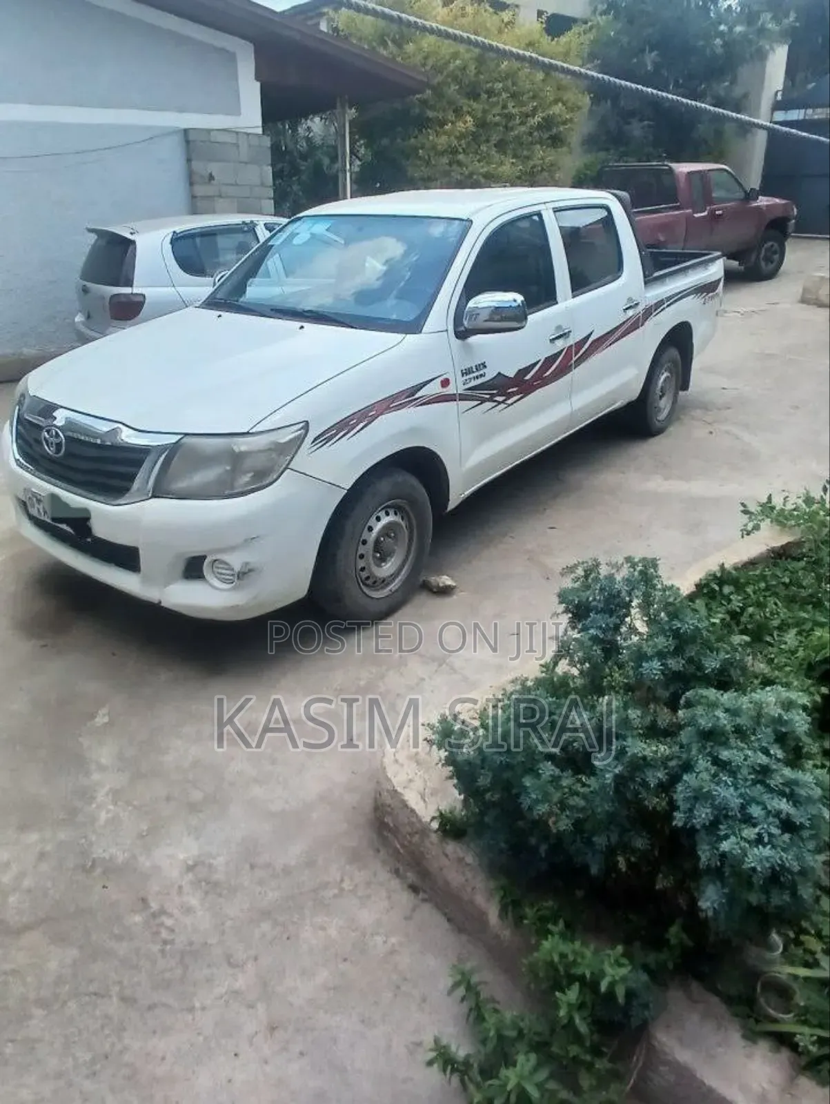 Toyota Hilux 3.0 D-4D 4x4 2014 White