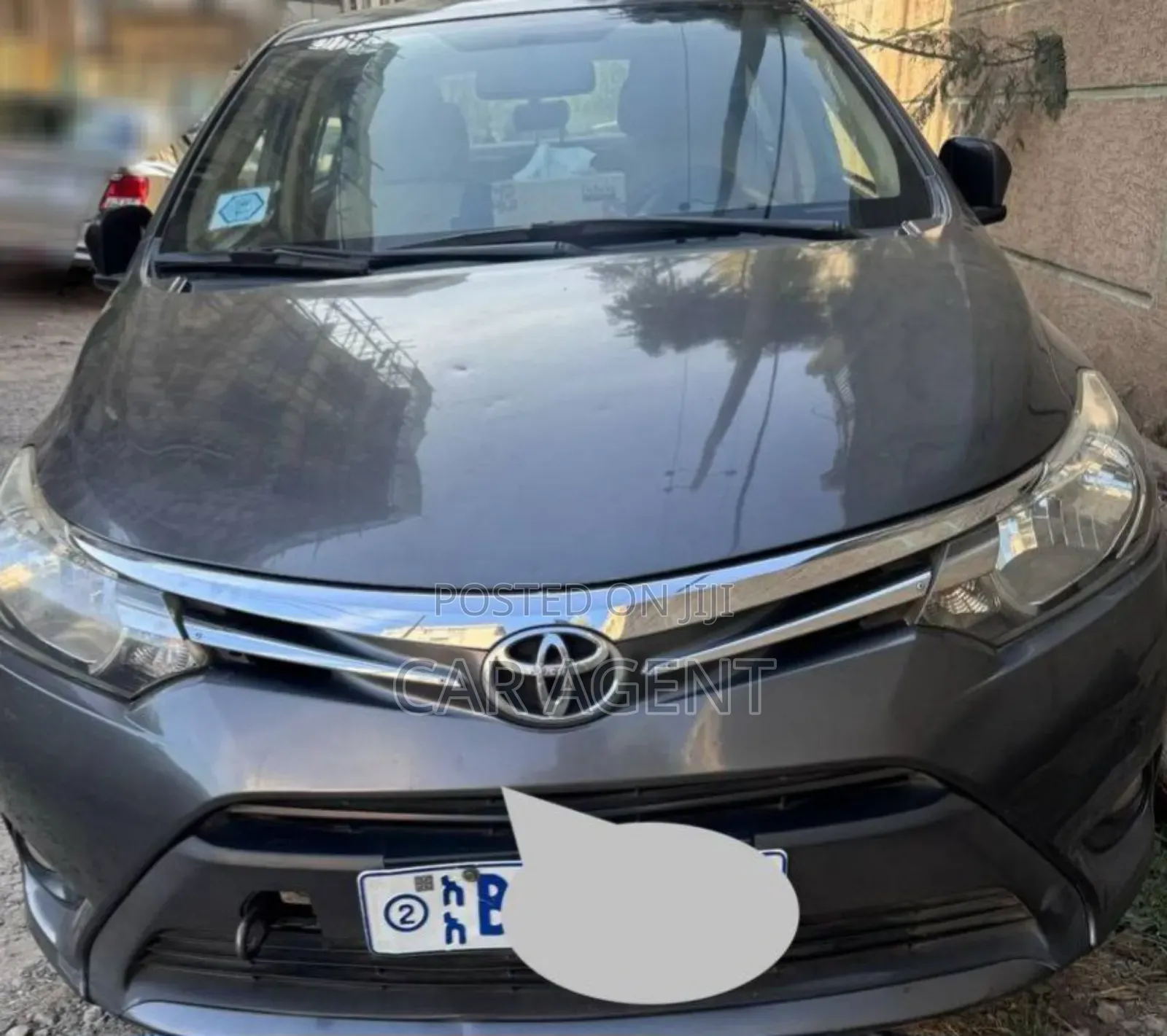 Toyota Yaris 2014 Gray