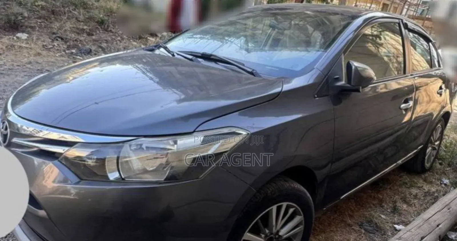 Toyota Yaris 2014 Gray