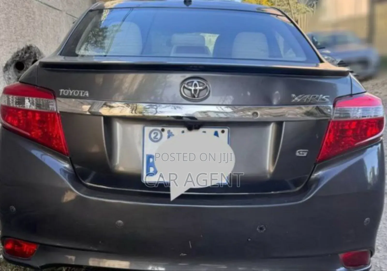 Toyota Yaris 2014 Gray