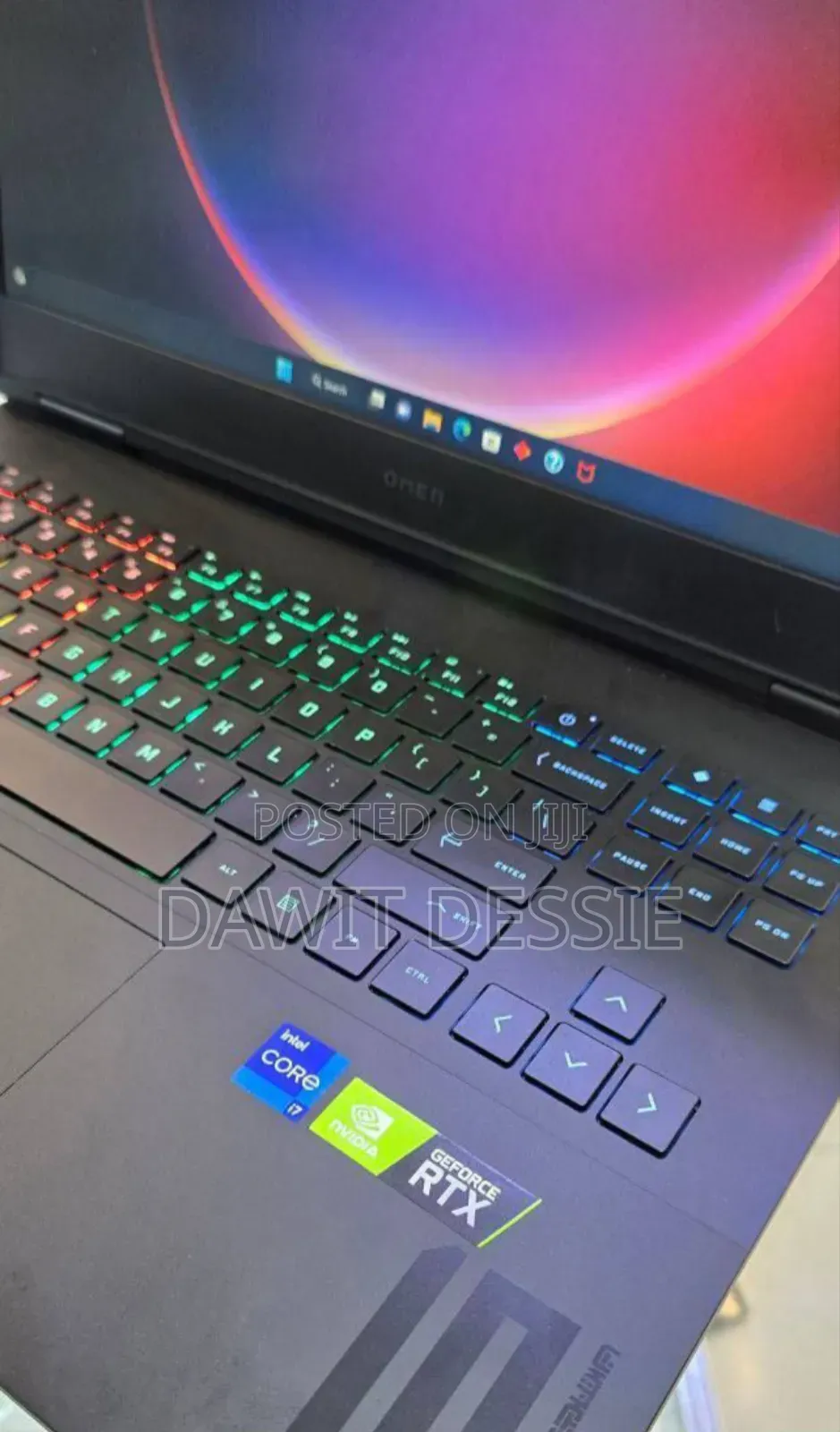 New Laptop HP Omen 16 16GB Intel Core I7 SSD 1T