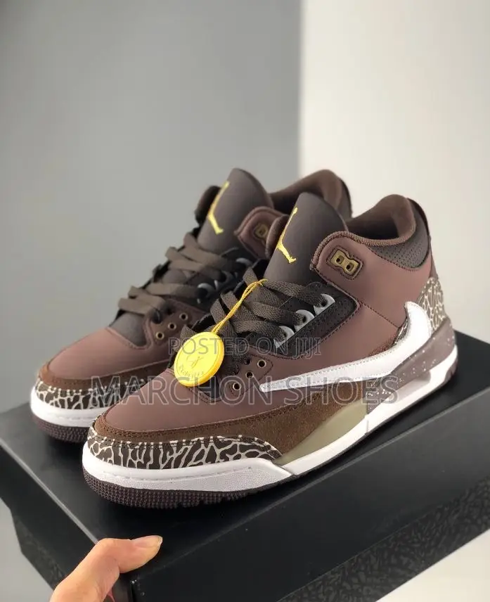 Nike Air Jordan 3 Retro – Travis Scott Custom “Mocha Brown”