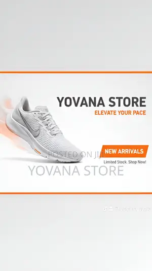 White Running Shoes – “Elevate Your Pace”