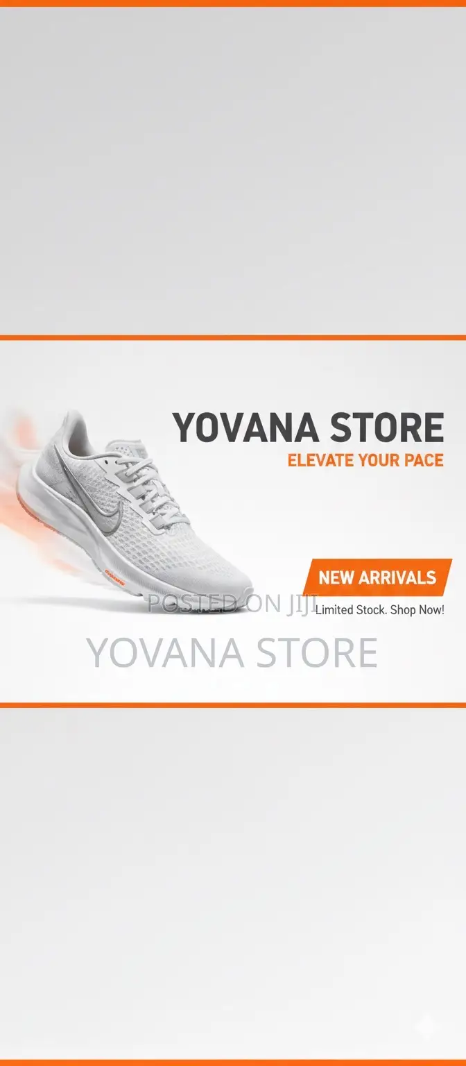 White Running Shoes – “Elevate Your Pace”