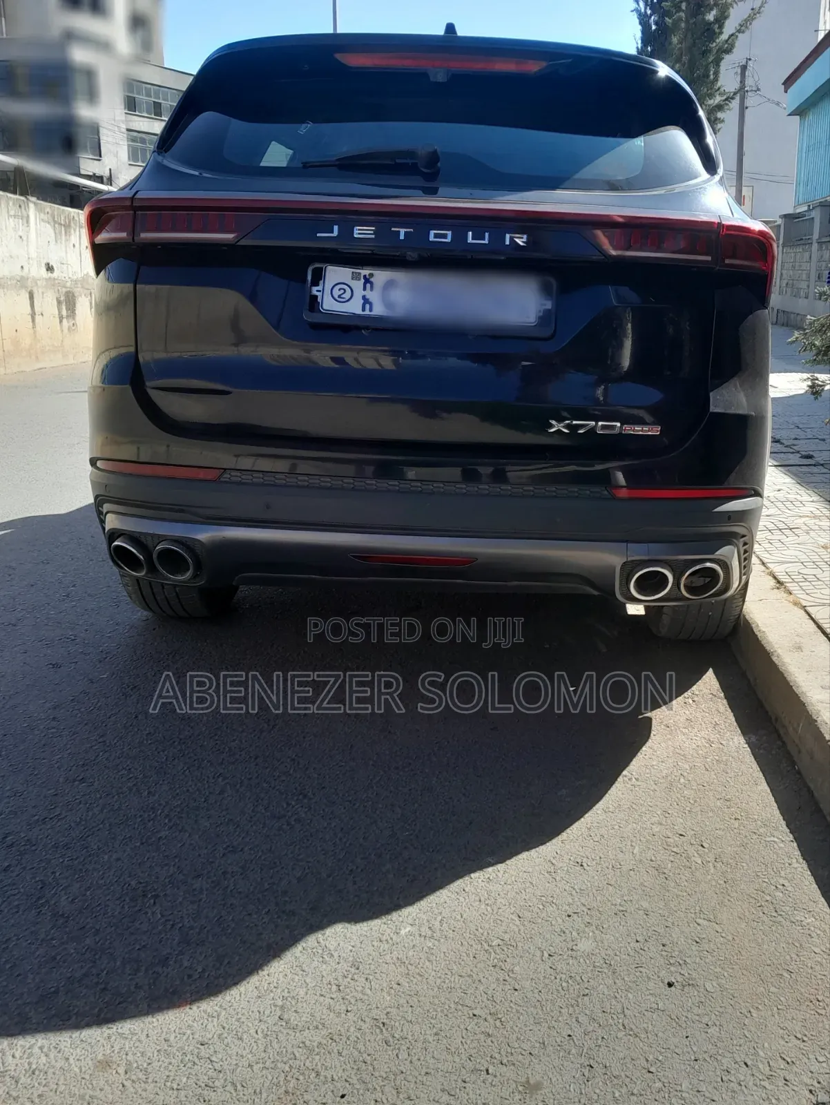 New Jetour X70 Plus 1.6 7-Seater FWD 2022 Black