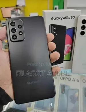 New Samsung Galaxy A52 5G 128 GB Black