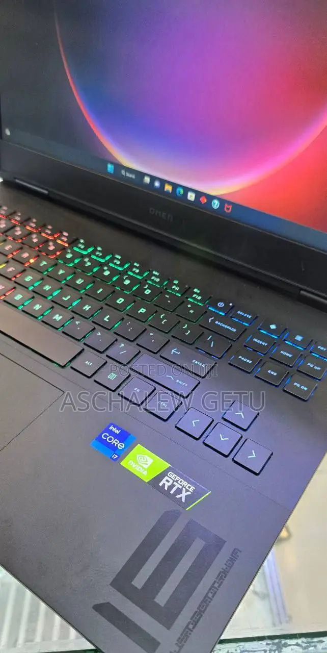 New Laptop HP Omen 16 16GB Intel Core I7 SSD 1T