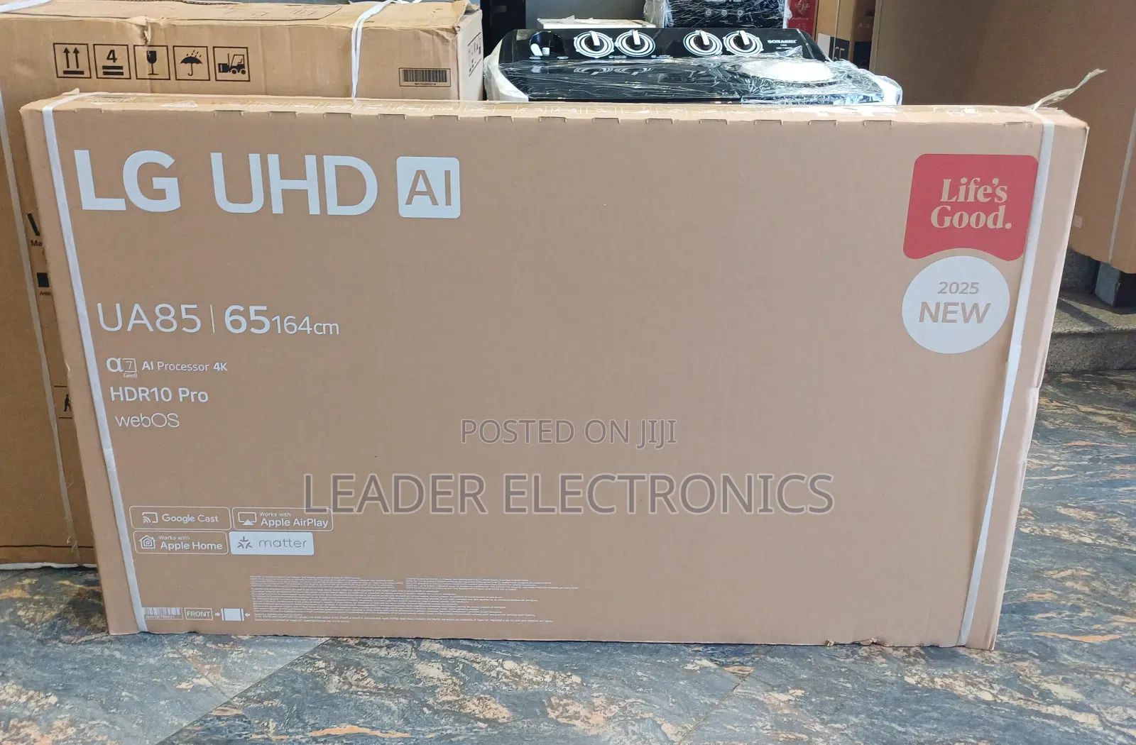 65 Inch Lg Uhd Ai Ua85 Smart Tv Ai Magic Remote Hdr10 Webos25 2025