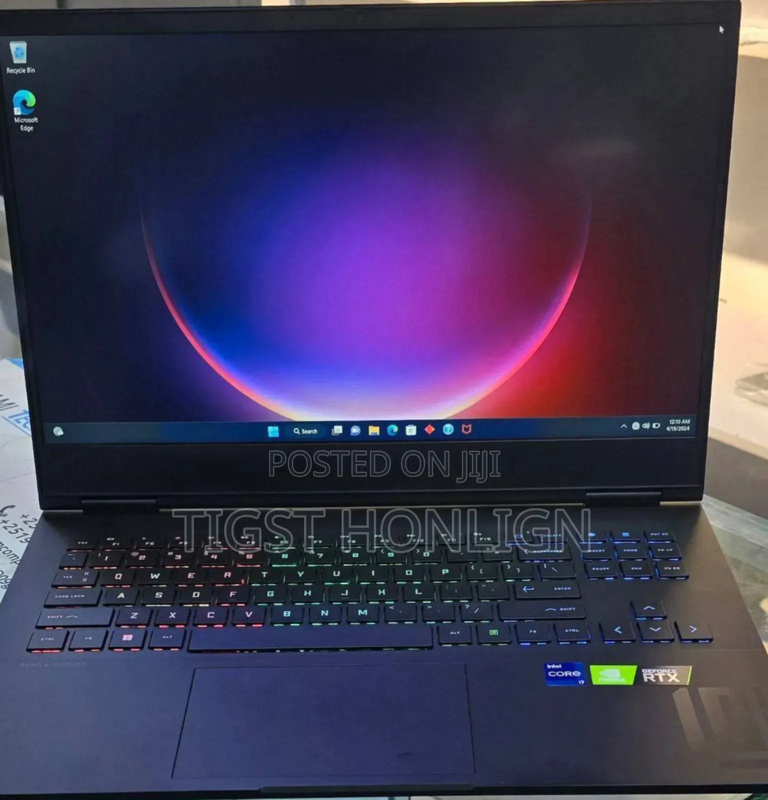 New Laptop HP Omen 15 16GB Intel Core I7 SSD 512GB