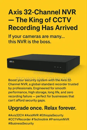 Photo - Axis 32-Channel NVR — The King of CCTV Recording Has Arrived