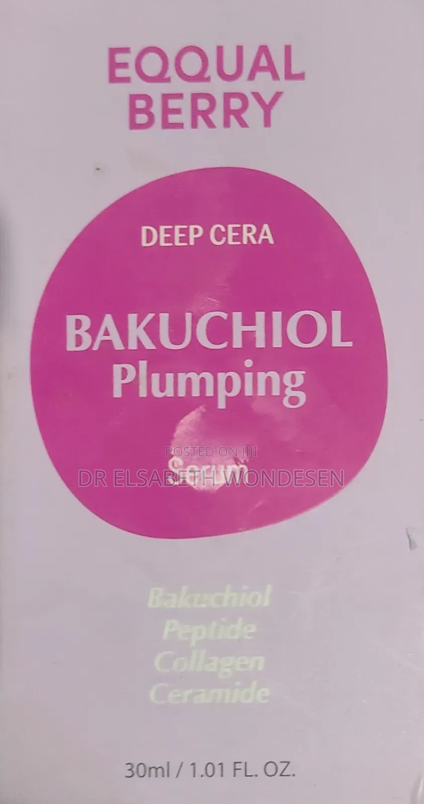 Eqqualberry Bakuchiol Plumping Serum