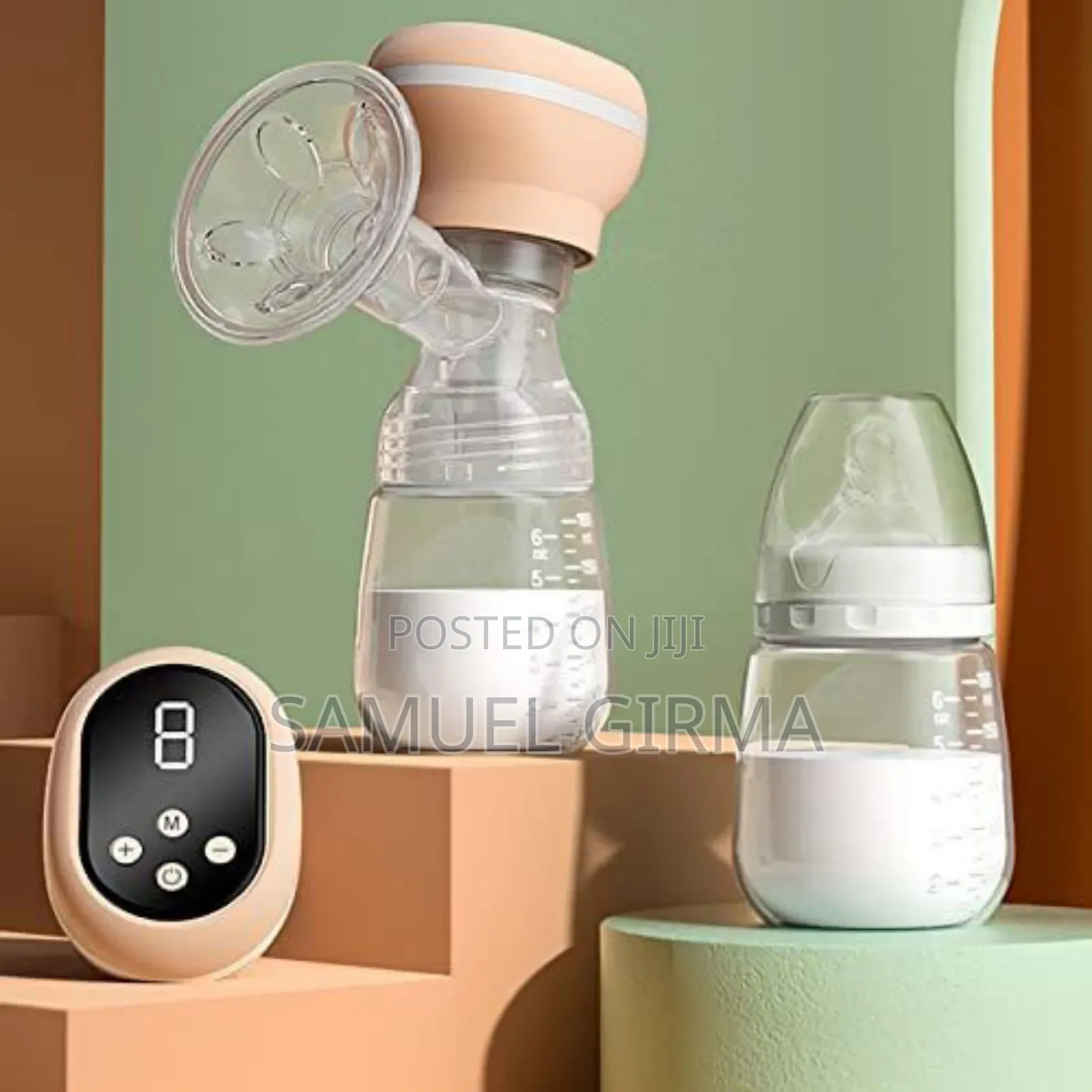በ1 ግዝ ቻርጅ ለረዝም ግዜ የሚያገለግልwireless Integrated Electric Breast Pump