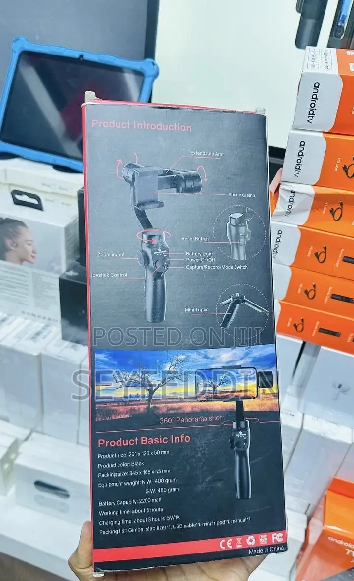 Gimbal Play 3axis Gimbal Stabilizer