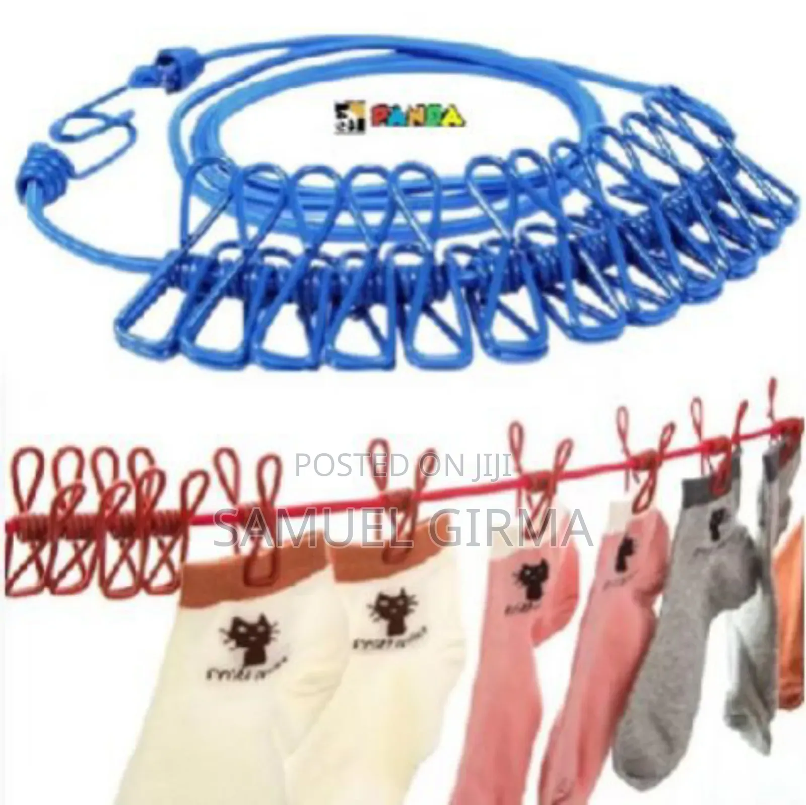 ከ180cm እስከ 360cm መርዘም እሚችልportable Drying Rack