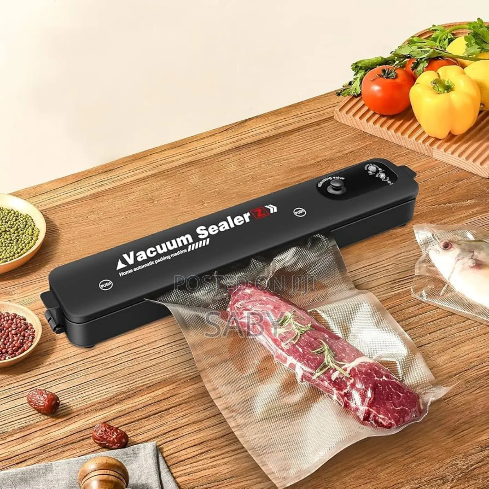 Automatic Vacuum Sealer Machine የላስቲክ ማሸጊያ