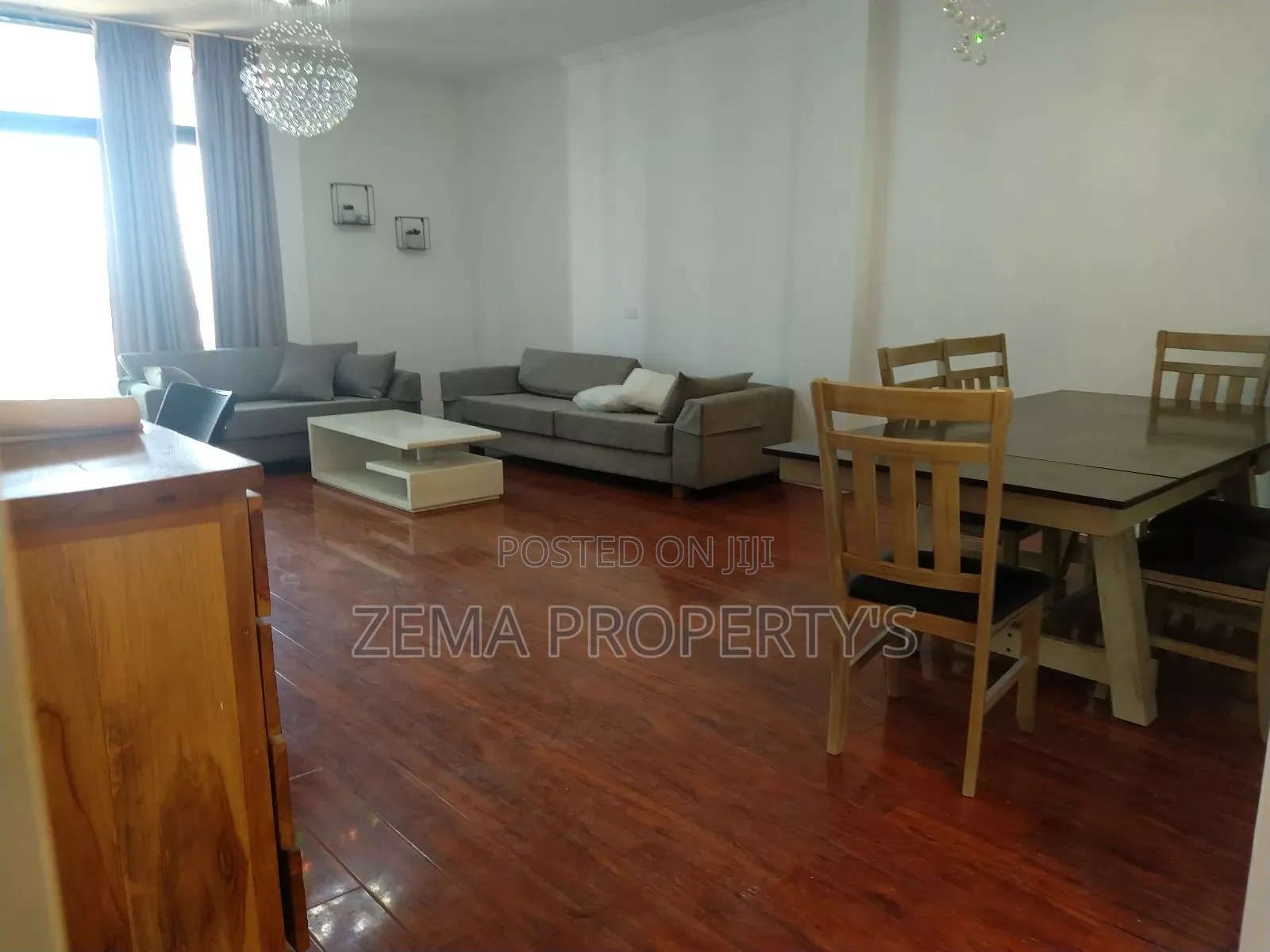 Furnished 3bdrm Apartment in Bole for rent