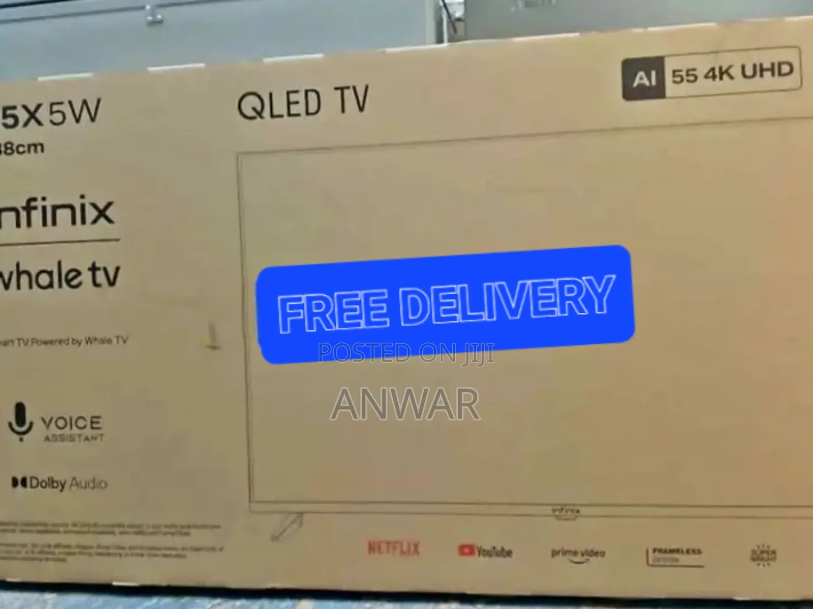 Infinx 55" Smart Tv New 2025 Tv