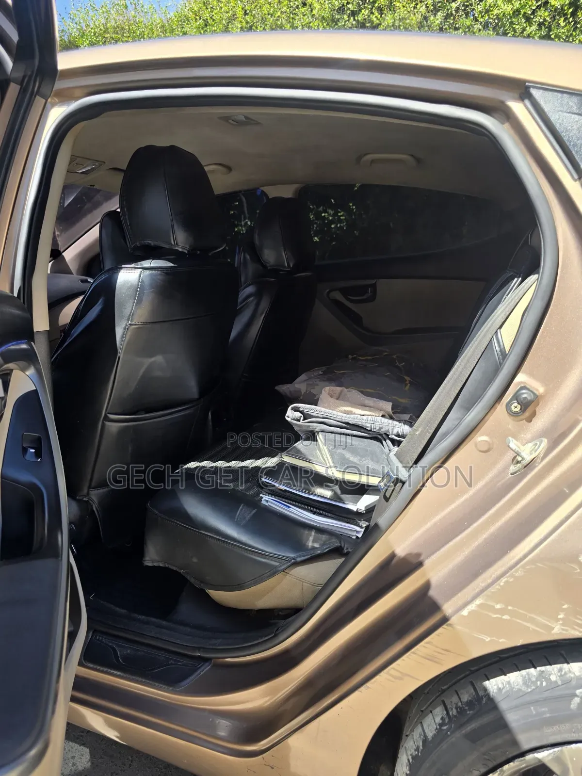 Hyundai Elantra 2015 Brown