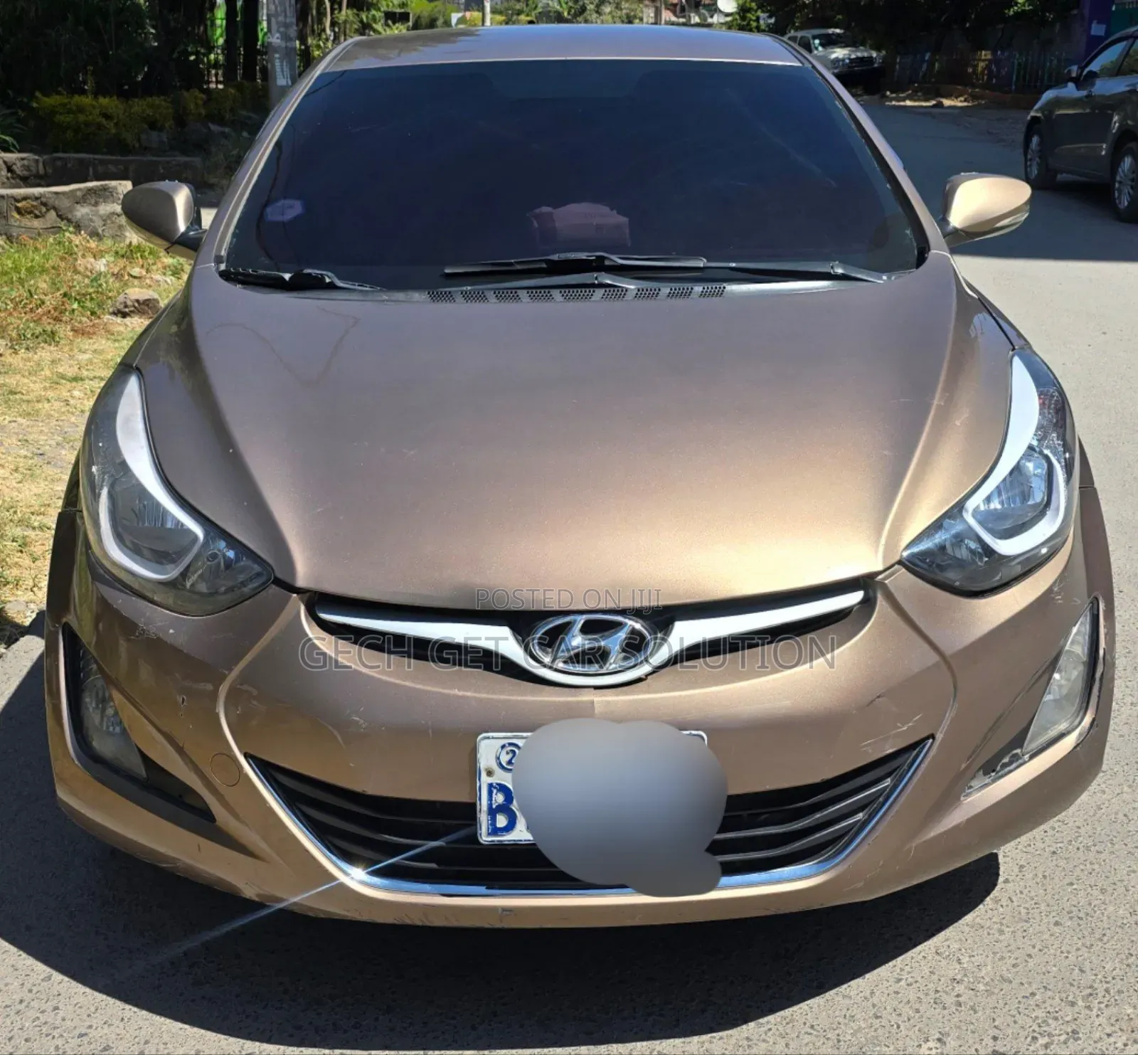 Hyundai Elantra 2015 Brown