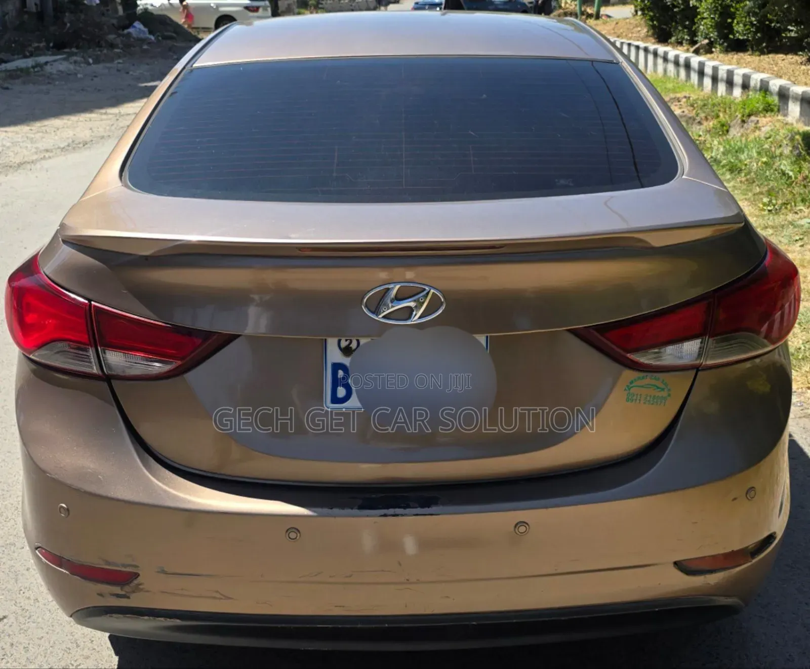 Hyundai Elantra 2015 Brown