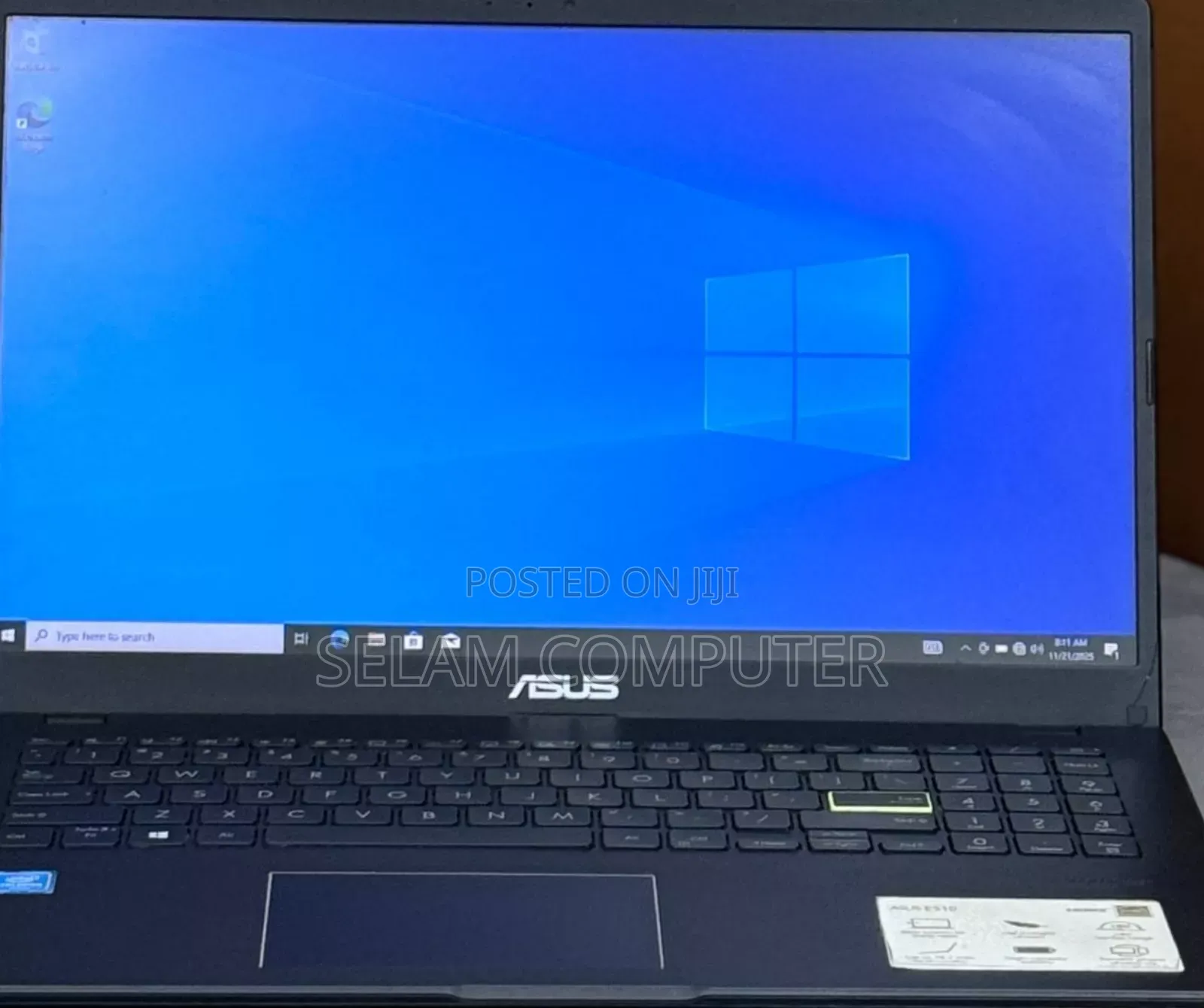 New Laptop Asus 1015E 4GB Intel SSD 256GB