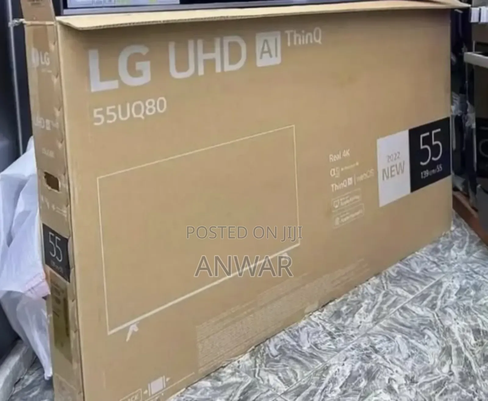 Lg 55" Uhd Tv New 2025