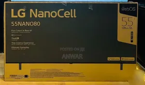 Lg 55" Nano Cell Tv