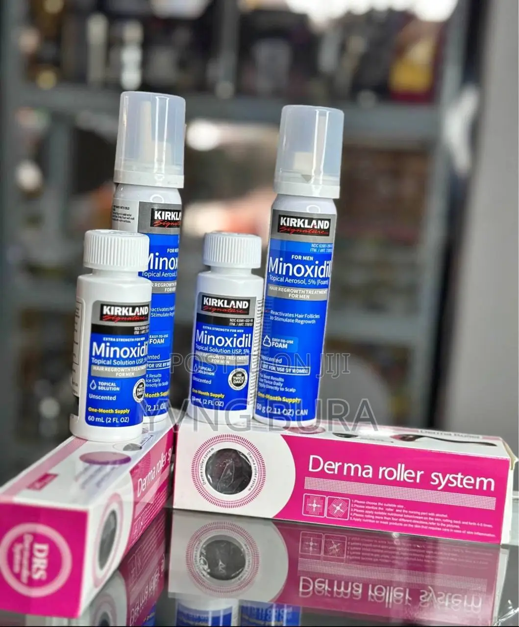 Minoxidil Foam and Liquid