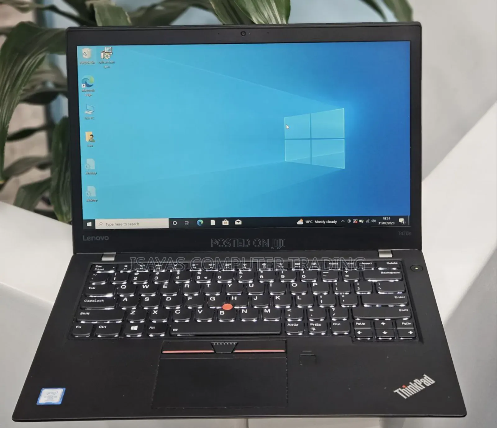 New Laptop Lenovo ThinkPad T470 8GB Intel Core I5 SSD 256GB