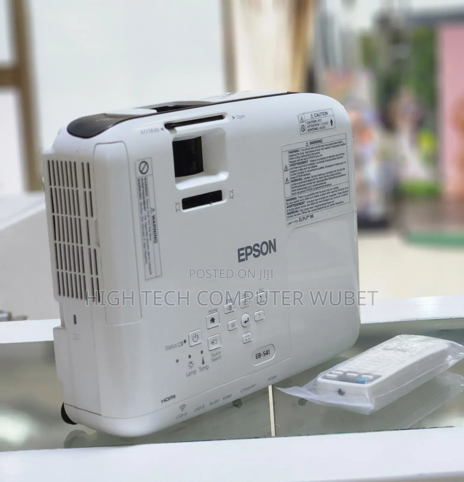 Epson Projector 
Model Name: Eb-S41
  Has Bag
High