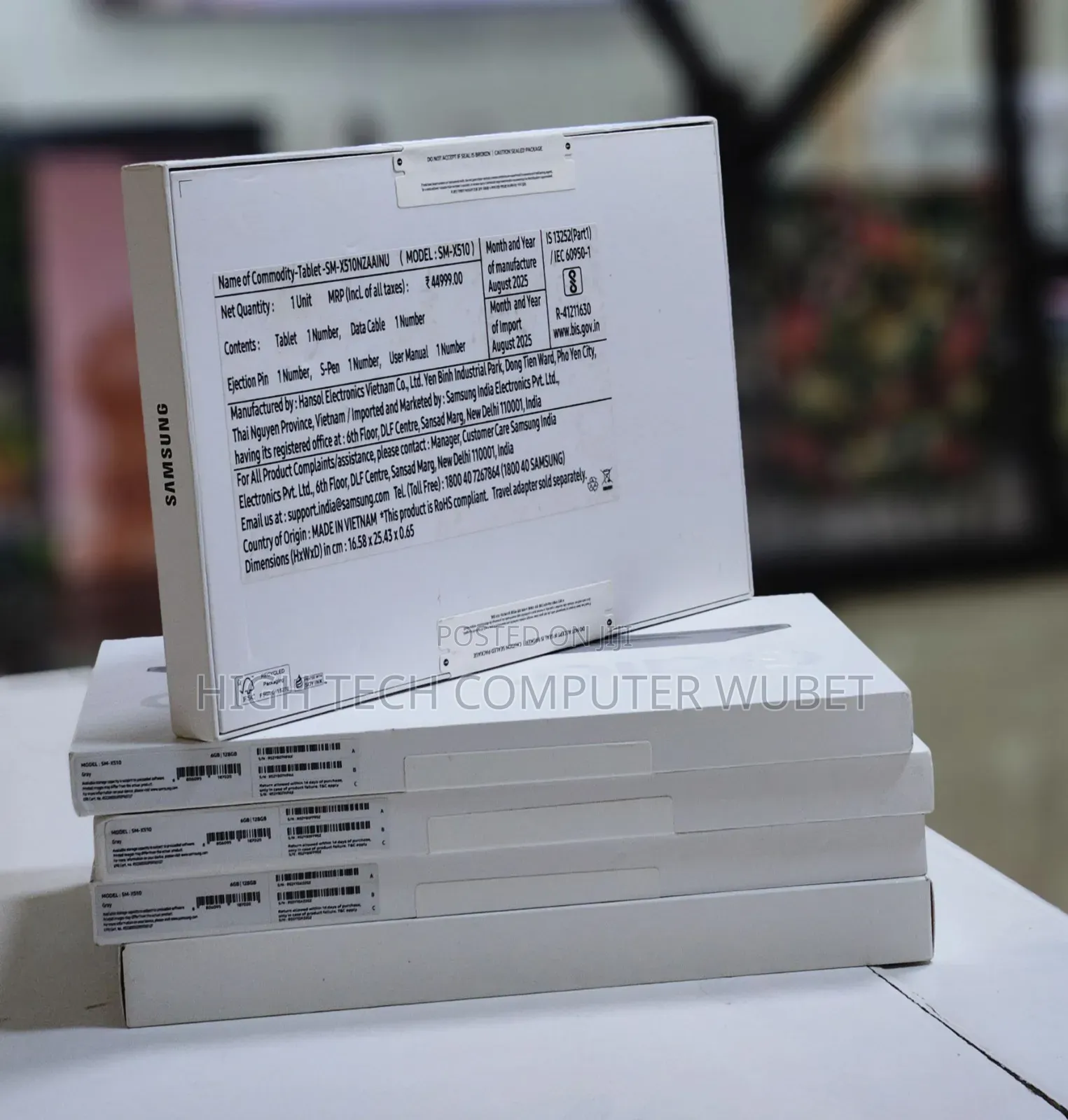 New Samsung Galaxy Tab S9 FE 128 GB Silver