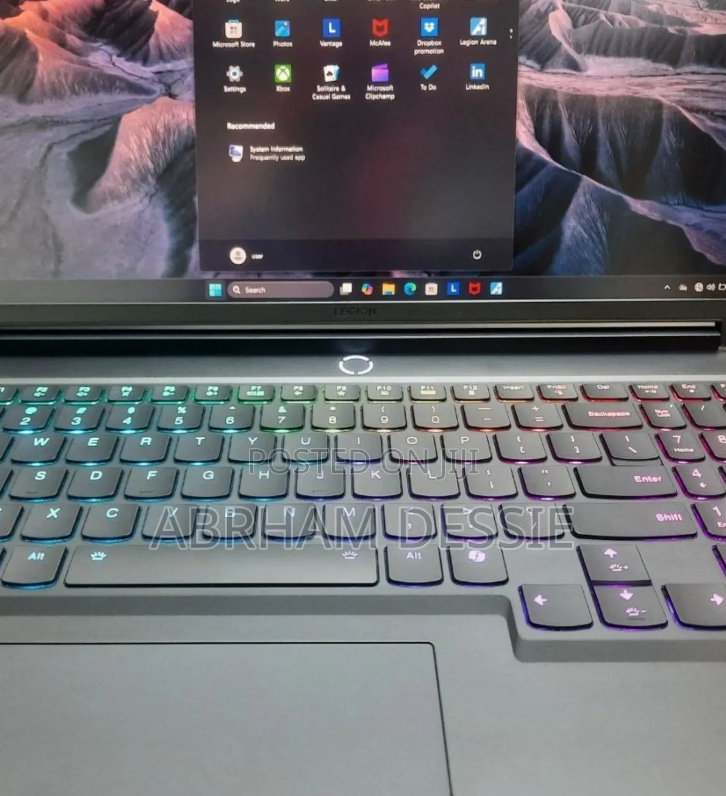 New Laptop Lenovo Legion 7 32GB Intel Core I9 SSD 1T