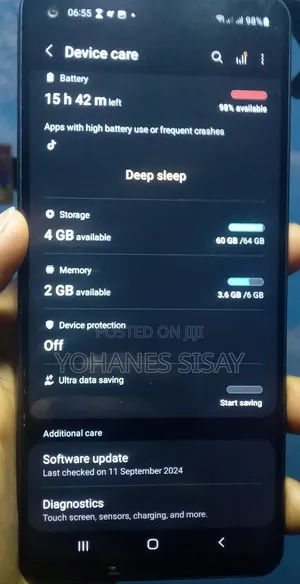 Samsung Galaxy A21s 64 GB Blue