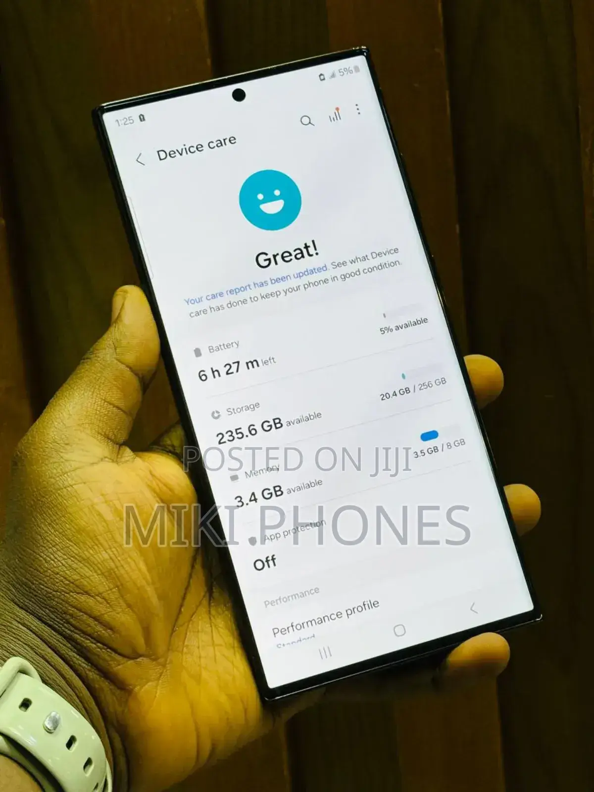 Samsung Galaxy S23 Ultra 256 GB Black