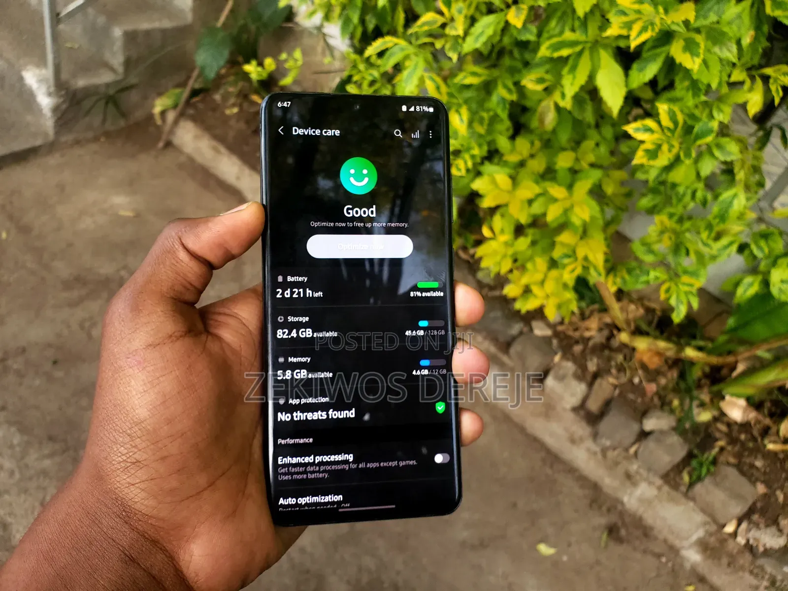 Samsung Galaxy S20 Ultra 5G 128 GB Black