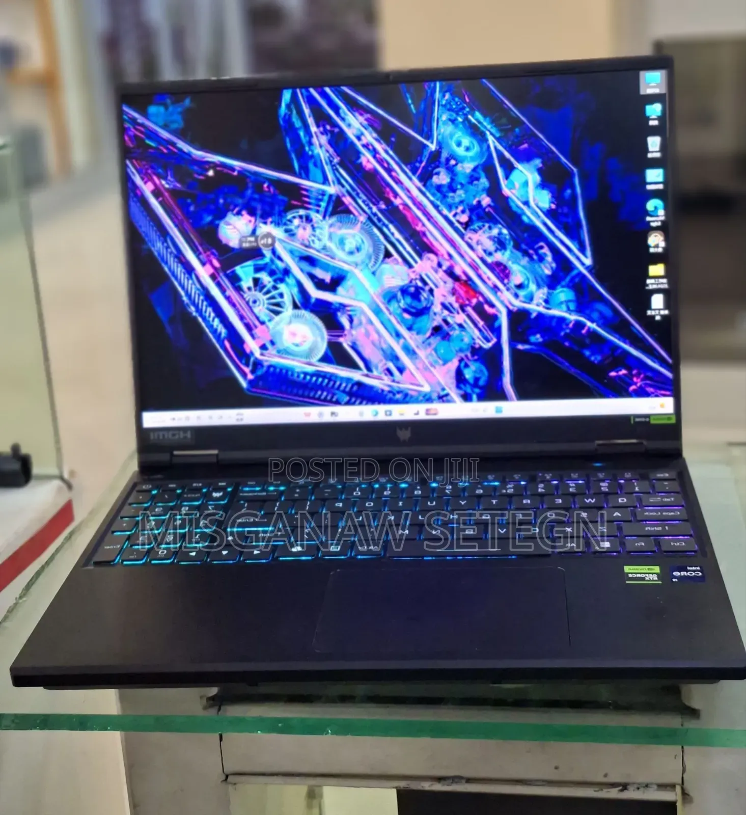 New Laptop Acer Predator Helios Neo 16 16GB Intel Core I9 SSD 1T