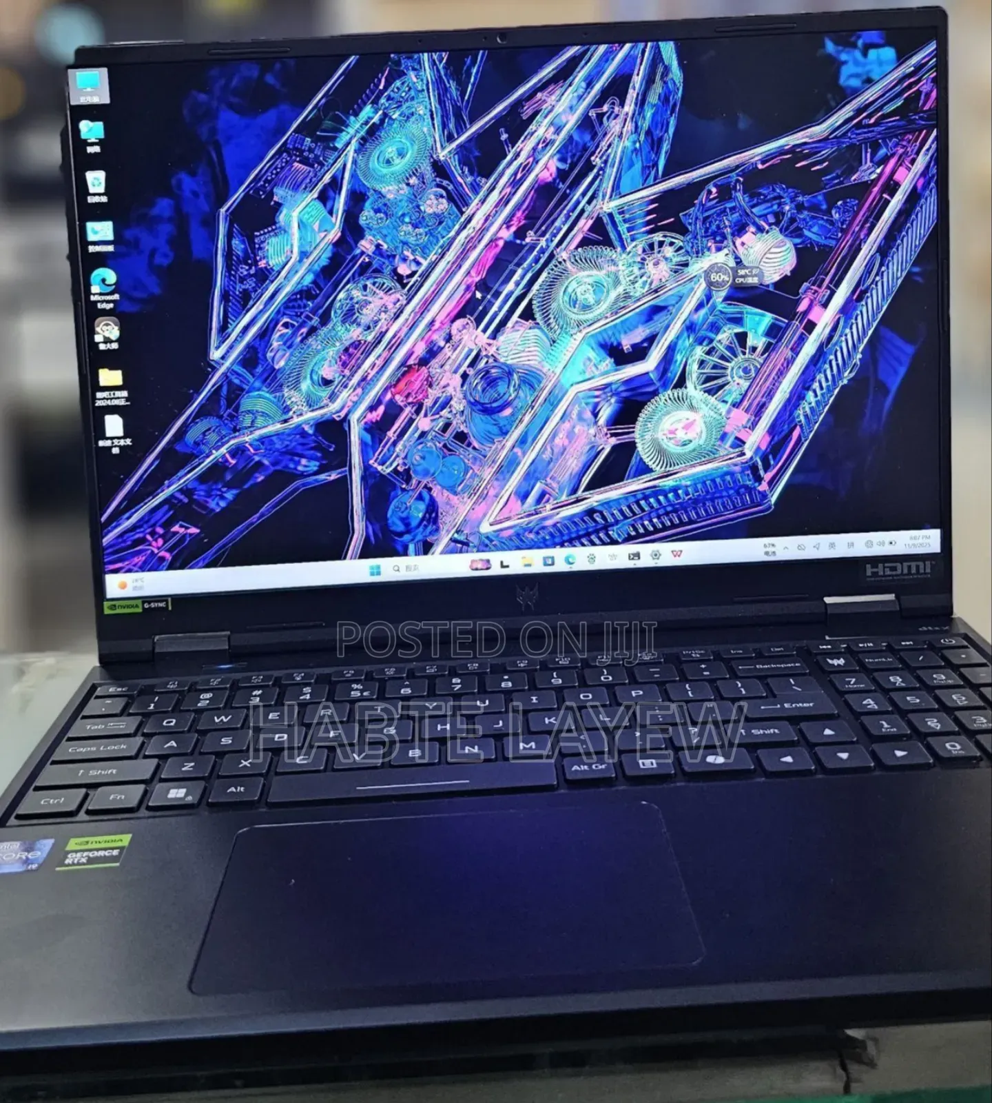 New Laptop Acer Predator Helios Neo 16 16GB Intel Core I9 SSD 1T