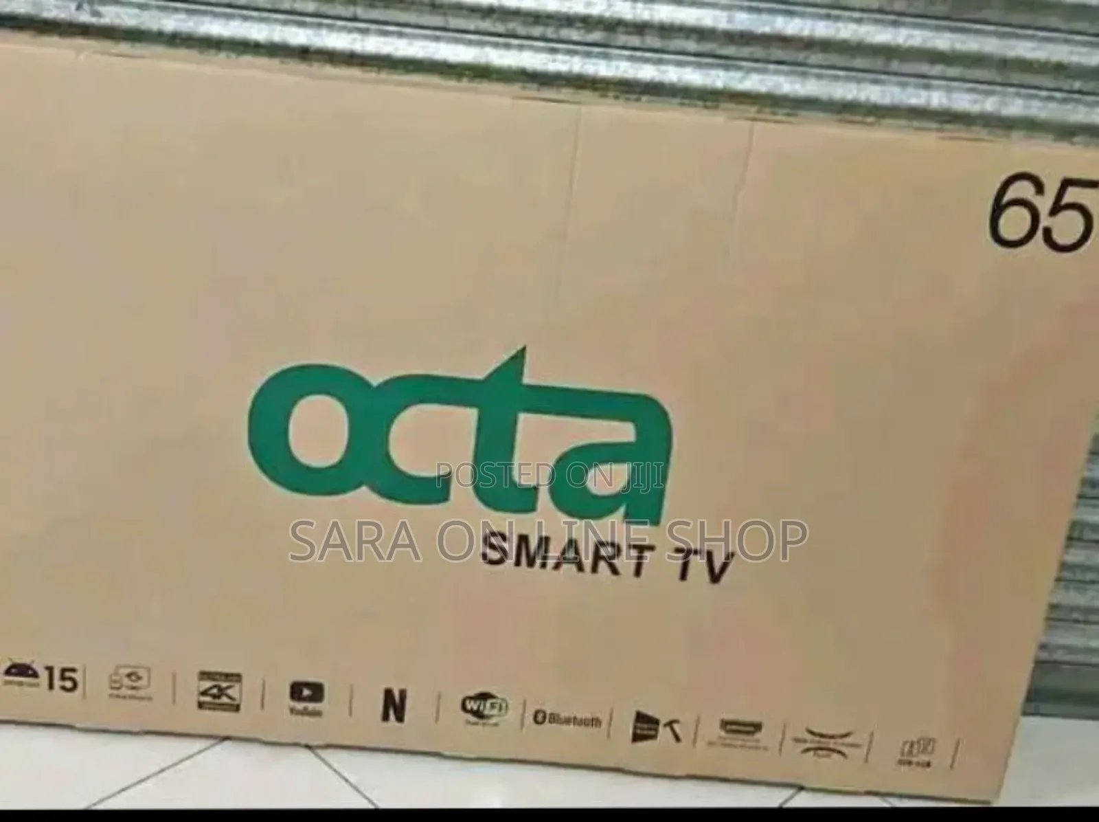 Octa 65" Smart Tv New 2025 >>Free Delivery 10year Warranty