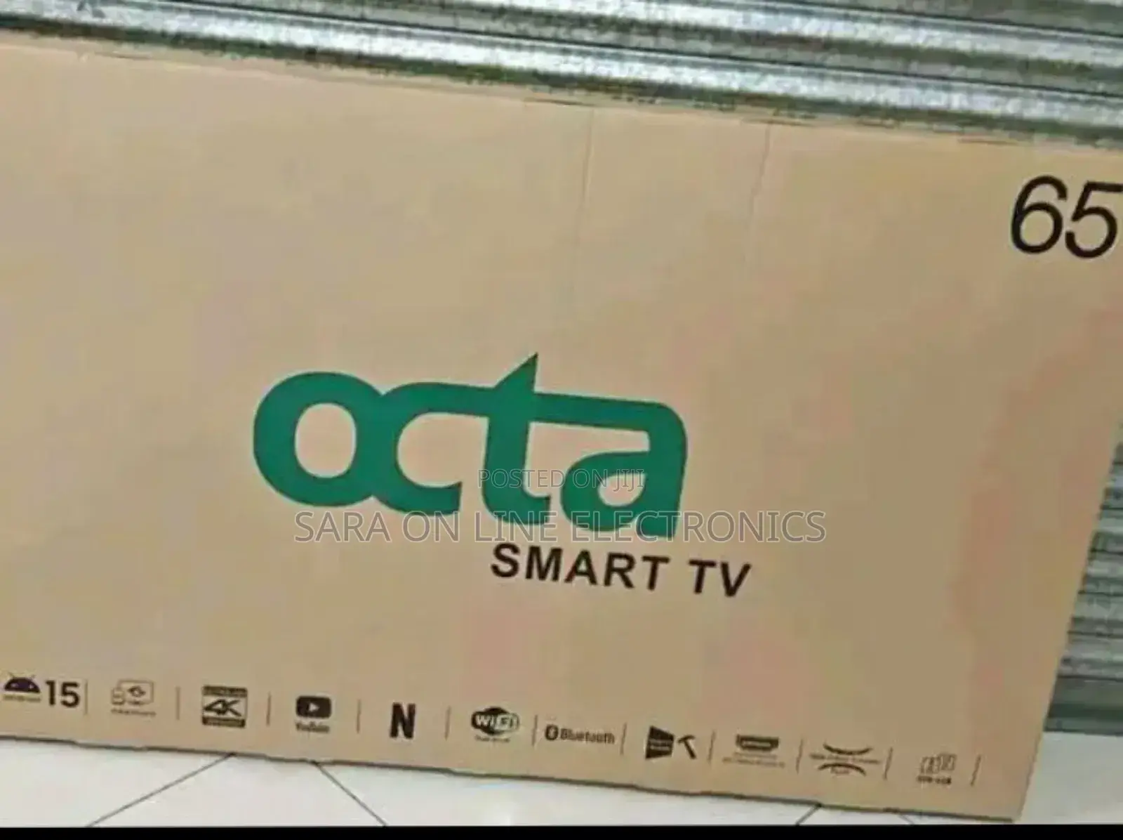 Octa 65" Smart Tv New 2025 >>Free Delivery 10year Warranty