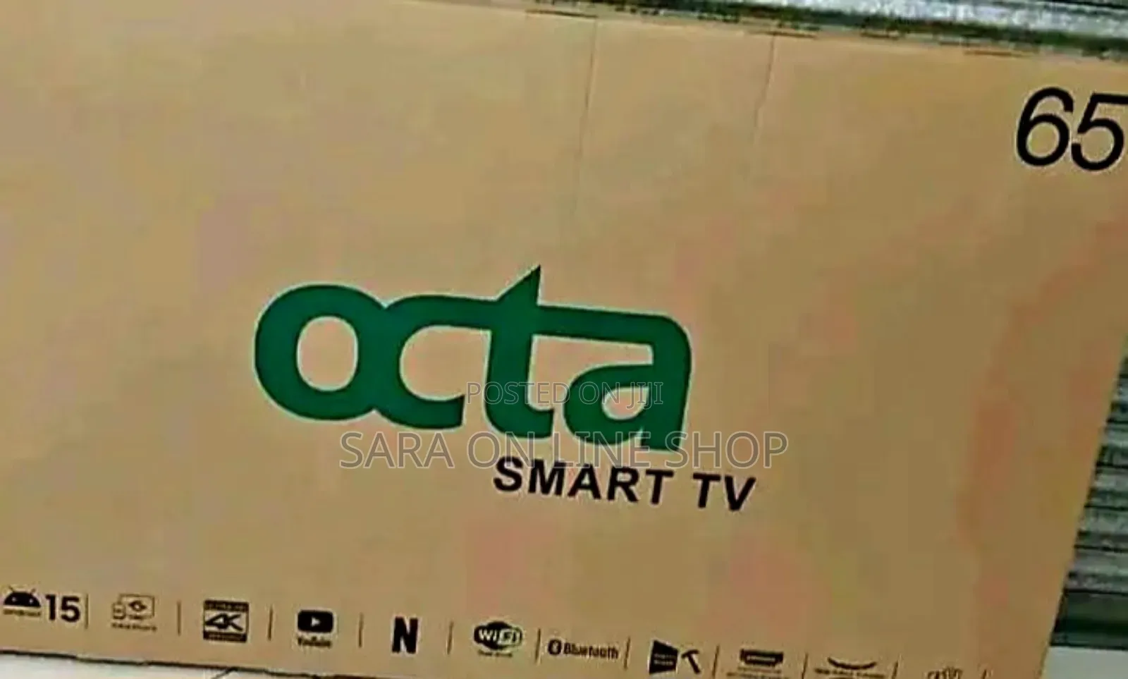 Octa 65" Smart Tv New 2025 >>Free Delivery 10year Warranty