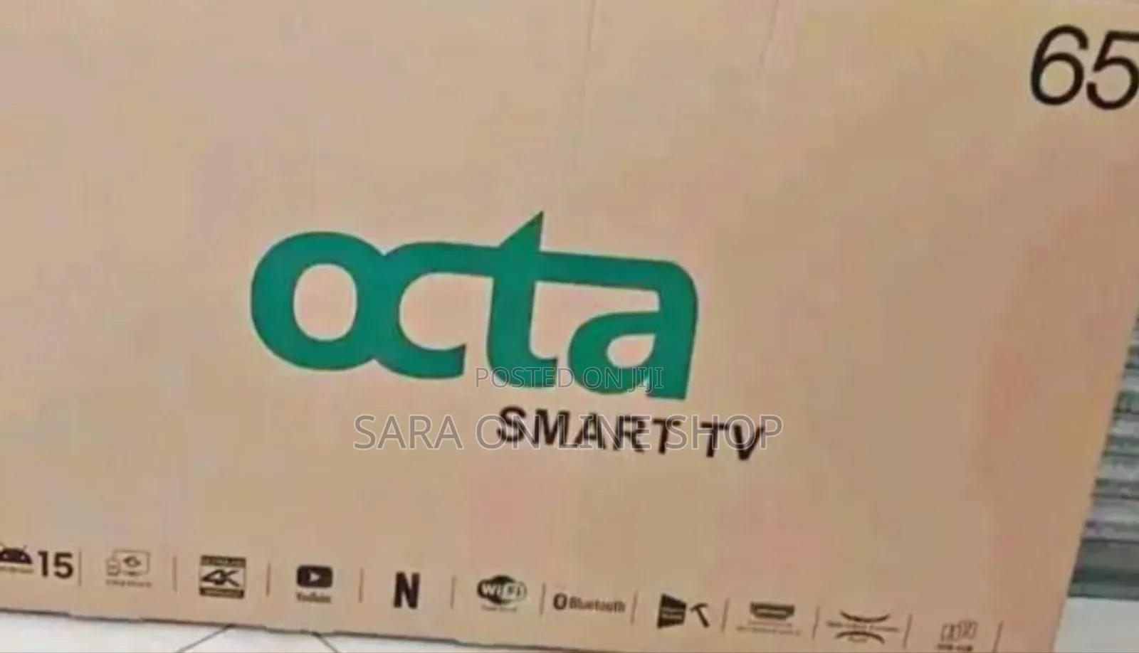 Octa 65" Smart Tv New 2025 >>Free Delivery 10year Warranty
