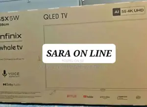 ¤■Infinix 55" Qled Tv Single Screen 10year Warranty Free Delivery