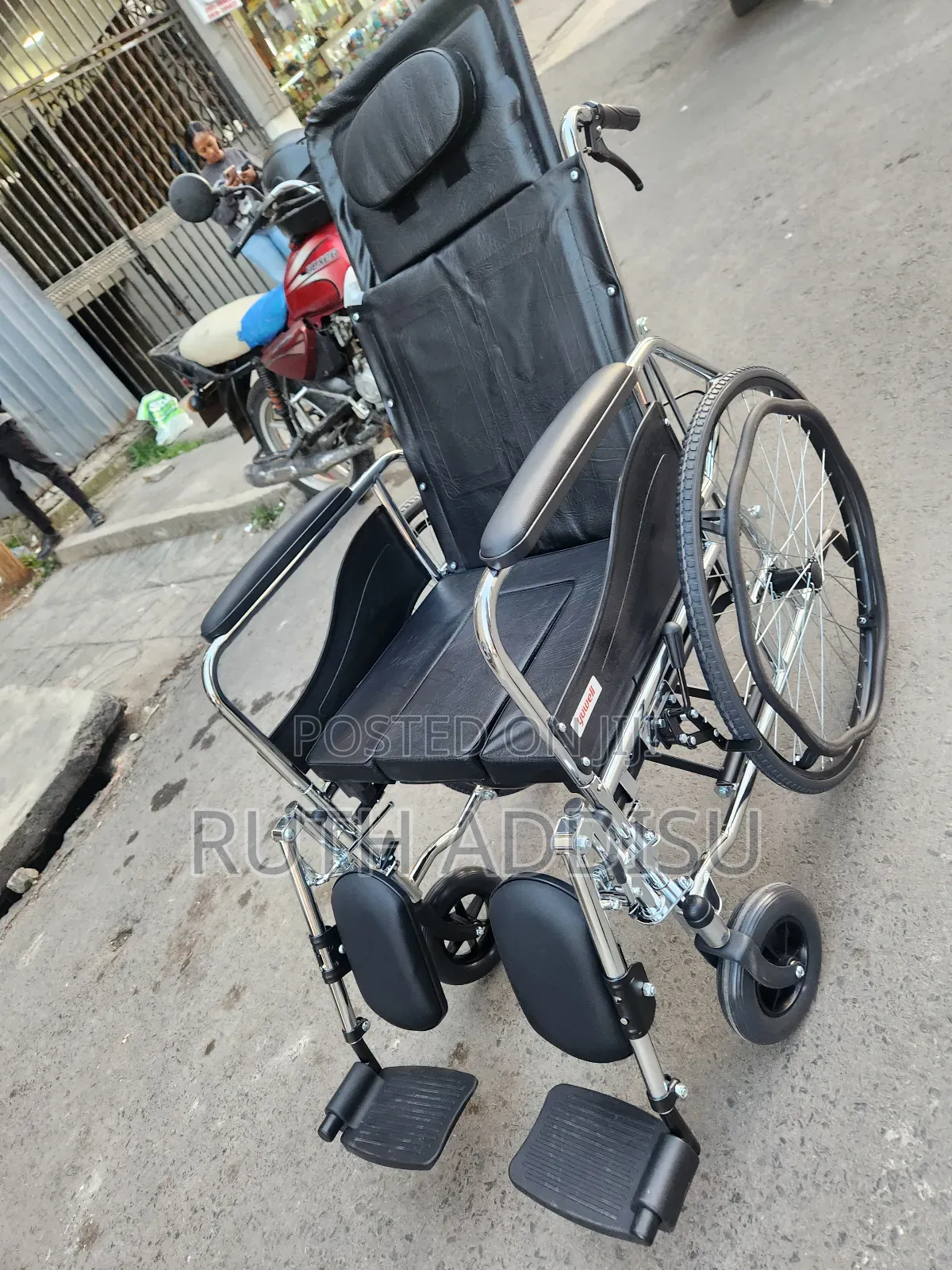 Foldable Reclining Wheelchair鳵你wheelchair腕力wheelchair肺癌wheelchair