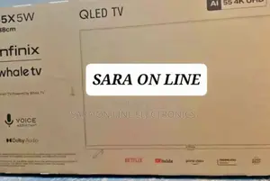 ¤■Infinix 55" Qled Tv Single Screen 10year Warranty Free Delivery