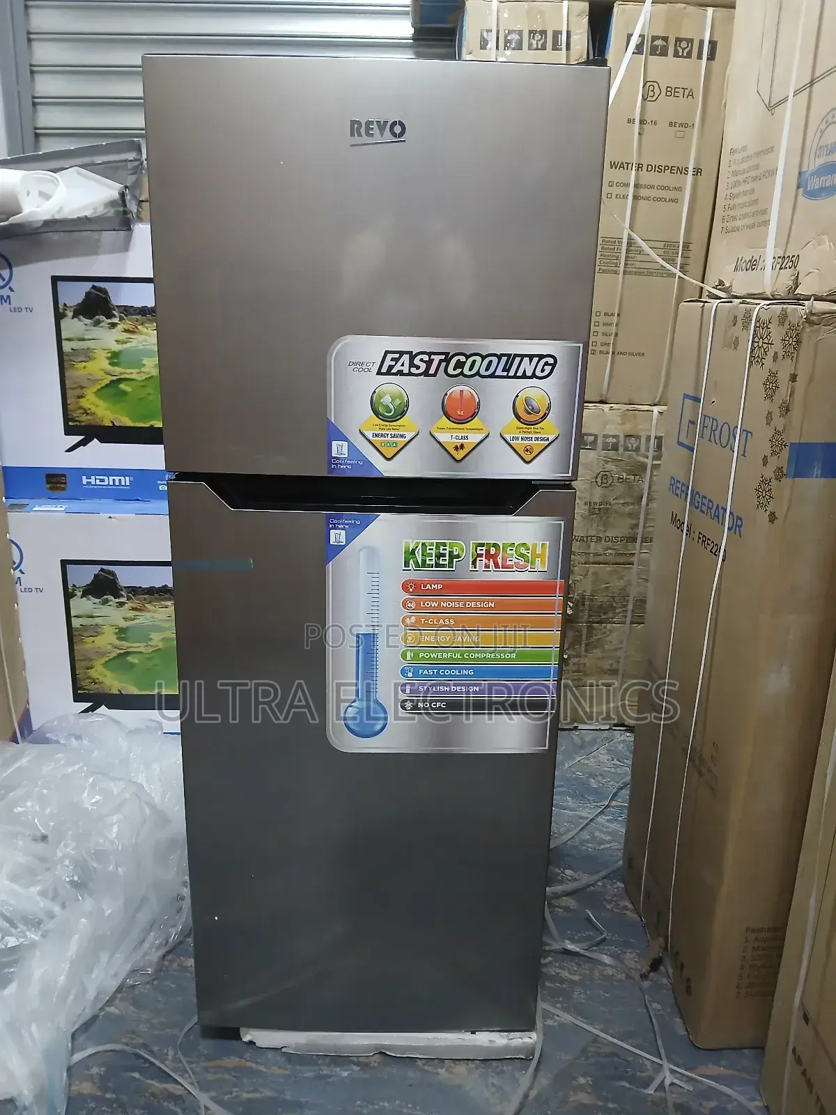 Revo Refrigerator 480l Fan System