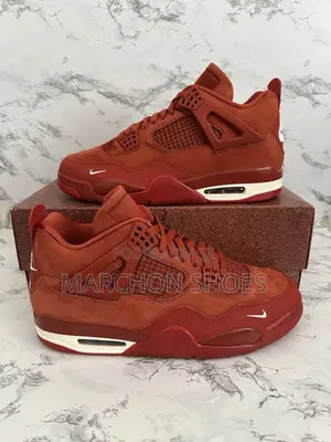 Nigel Sylvester X Air Jordan 4 “Brick by Brick” (Orange-Red )