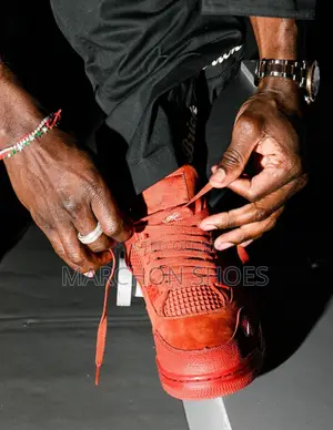 Nigel Sylvester X Air Jordan 4 “Brick by Brick” (Orange-Red )