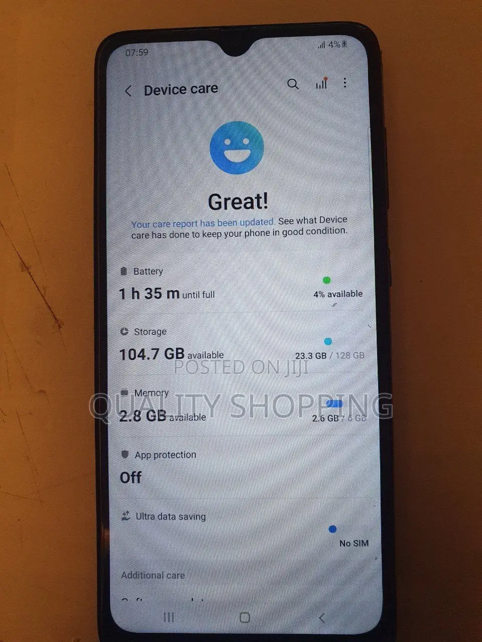 Samsung Galaxy A70 128 GB Black