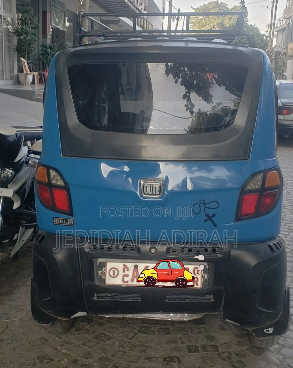 Bajaj Qute 2019 Blue